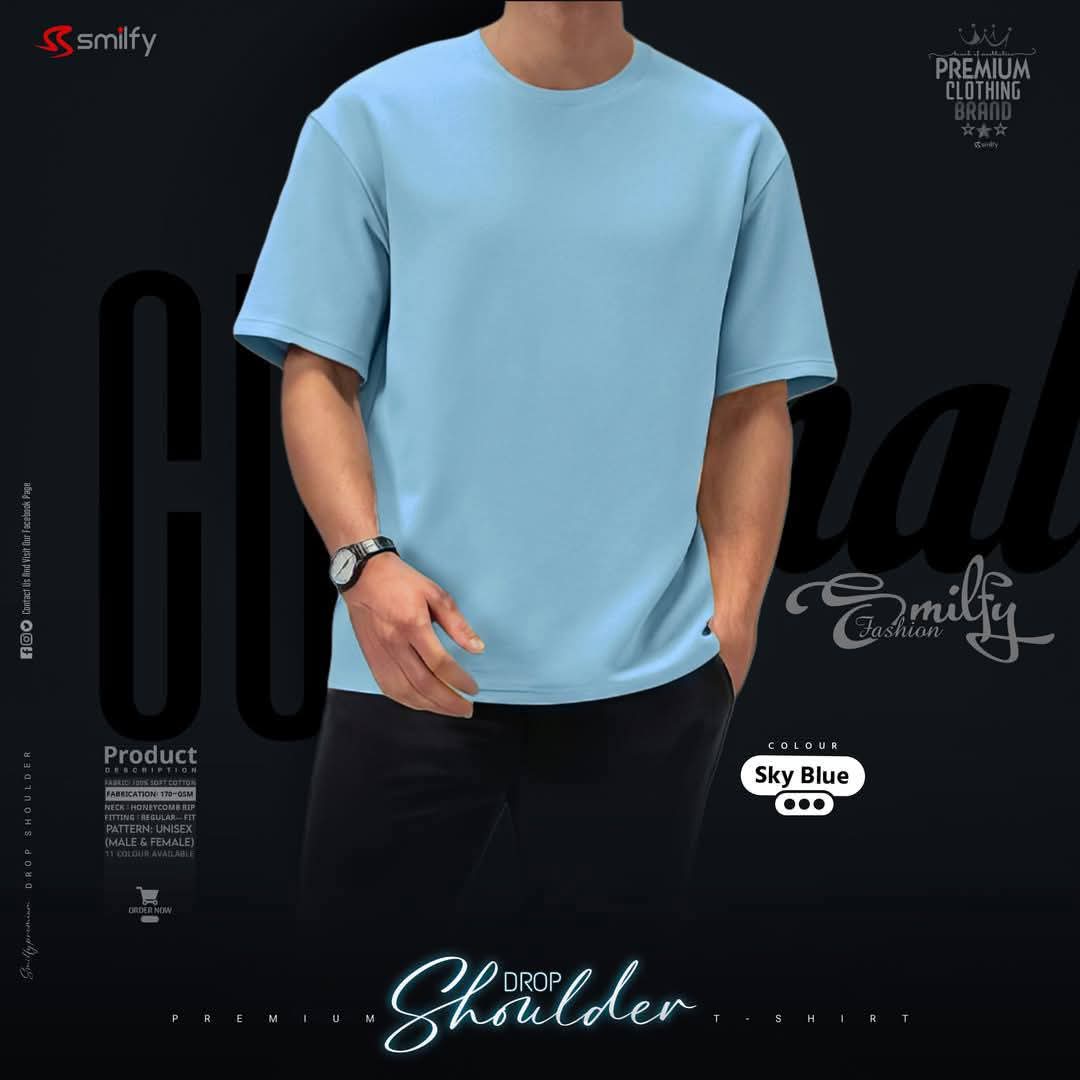 <br>𝗣𝗿𝗲𝗺𝗶𝘂𝗺 𝗗𝗿𝗼𝗽 𝗦𝗵𝗼𝘂𝗹𝗱𝗲𝗿<br> Color- Sky Blue