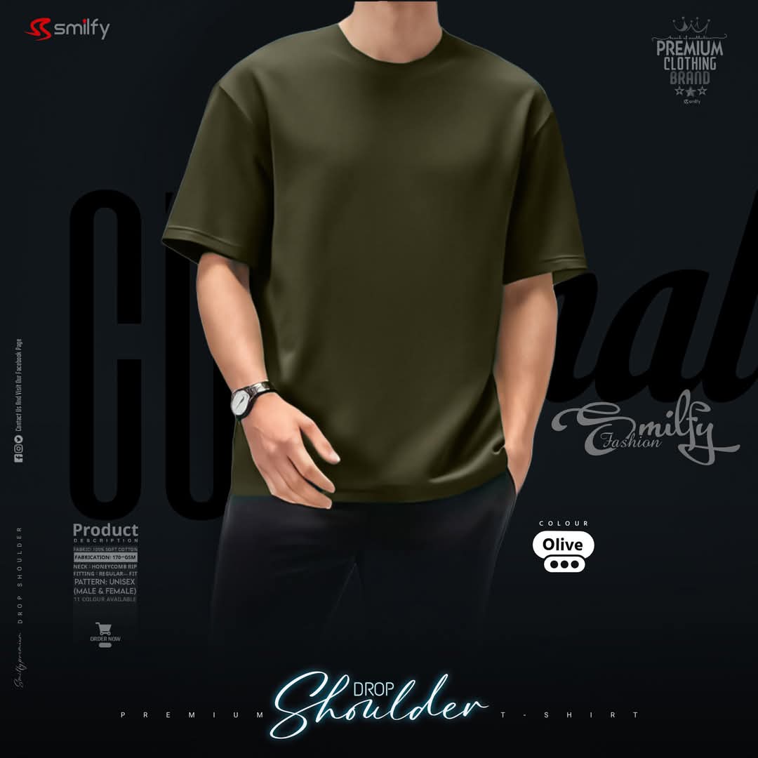 <br>𝗣𝗿𝗲𝗺𝗶𝘂𝗺 𝗗𝗿𝗼𝗽 𝗦𝗵𝗼𝘂𝗹𝗱𝗲𝗿<br> Color- Olive