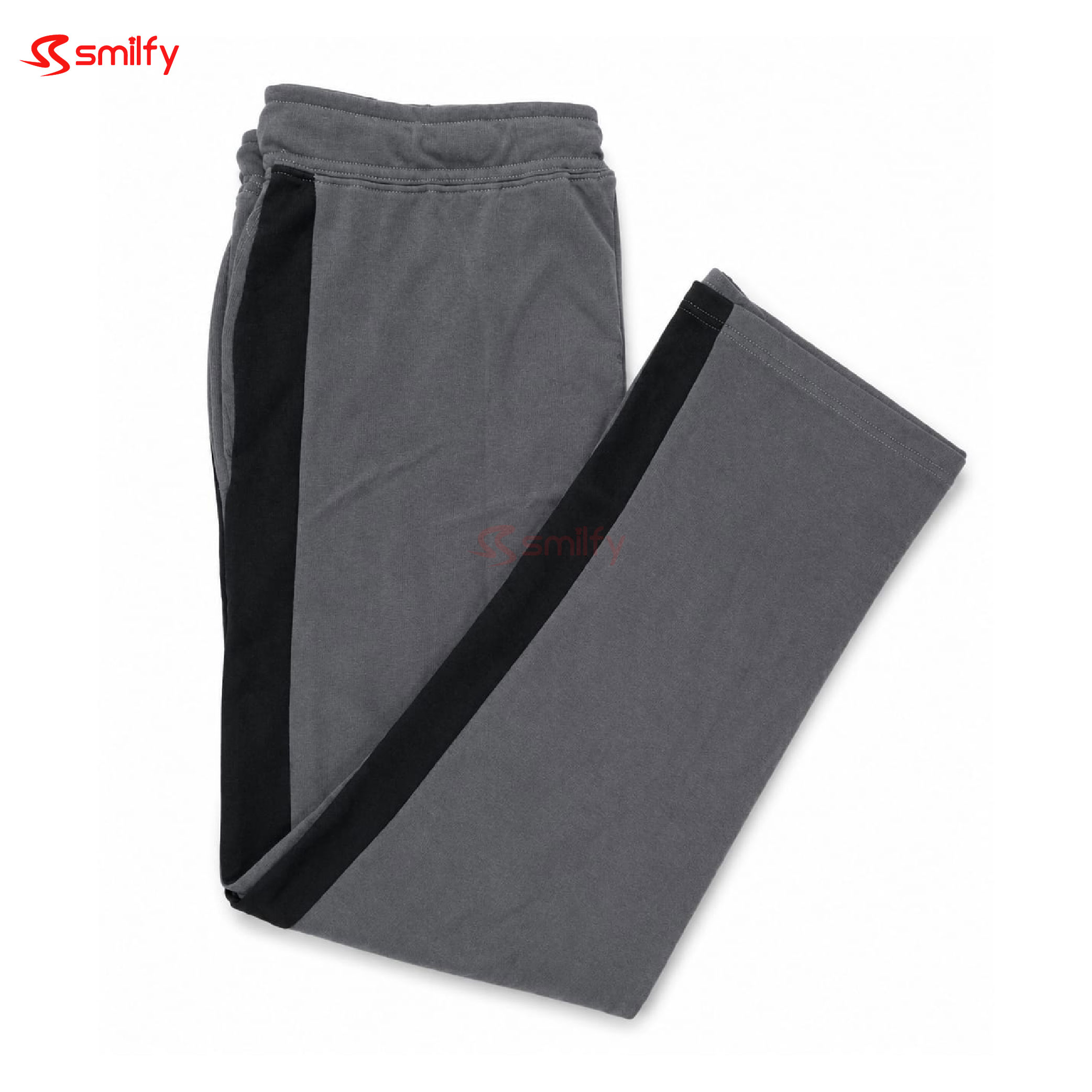 <br>Tarry Trouser<br>Gray with Black - Image 2